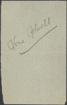 Autograph of Lena Ashwell