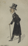Caricature of Sir Squire Bancroft