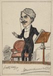 Caricature of Sir Squire Bancroft