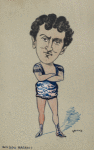 Caricature of Wilson Barrett