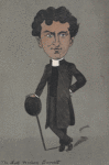 Caricature of Wilson Barrett