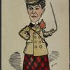 Caricature of Fanny Brough (Julia Marlowe) in Prodigal Daughter