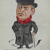 Caricature of Herbert Campbell in Keep It Dark