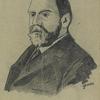 Caricature of Francis Darwin