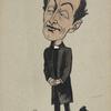 Caricature of Sir Johnston Forbes-Robertson