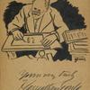 Caricature of Sir Francis Carruthers Gould