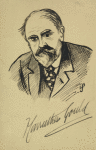 Caricature of Sir Francis Carruthers Gould