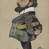 Caricature of Augustus Harris