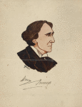 Caricature of Sir Henry Irving