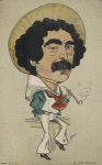 Caricature of Sims Reeves