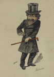 Caricature of Henry Du Pré Labouchere