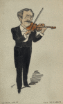 Caricature of Clement Scott