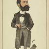 Caricature of George Robert Sims