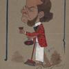 Caricature of Edward Terry in Sweet Lavender