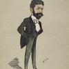 Caricature of W. S. Gilbert