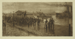 A.I.Vladimirov. Desant Kronshtadskikh matrosov v Oktiabr'skie dni v Petrograde. 1917.