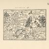 Karta Rossii Dzhenkinsona iz atlasa Spieghel der Werelt P.Geinsa, Antverpen, 1853g. Tekst str.10
