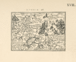 Karta Rossii Dzhenkinsona iz atlasa Spieghel der Werelt P.Geinsa, Antverpen, 1853g. Tekst str.10