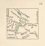 Karta srednei Rossii Seb. Miunstera iz ego izdaniia Polistor'a Solina, Basileae, 1538. Tekst str.6