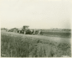Sacks of rice loaded on an automobile