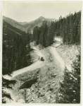 The loop on Berthouds Pass, Crossing the Continental Divide, near the Denver Mountain Parks