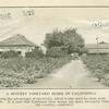 Modest vineyard farmhome