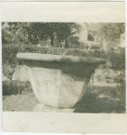 Decorative stone planter