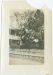 View of a house and fence in St. Augustine, Florida
