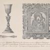 Potir, lzhitsa i ikona, pozhalovannye Eia Velichestvom Gosudaryneiu Imperatritseiu Aleksandroiu Feodorovnoiu v 1848 i 1849 godakh.