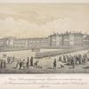 Chtenie reskripta Gosudaryni Imperatritsy Aleksandry Feodorovny na pozhalovannye Kavalergadskomy Eia Velichestva polku litavry pervykh Kavalergardov, 1-go Maia 1849 goda