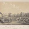 Tserkovnyi parad na Elaginom ostrovu, 5-go Sentiabria 1850 goda