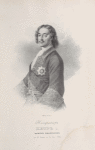 Imperator Petr I, Kapitan Kavalergardov v 1724 g.