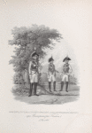 Ofitser, trubach i unter- ofitser Kavalergardskago korpusa 1799 i 1800 g. pri Imperatore Pavle I