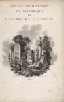 Voyage pittoresque et historique de l'Istrie et Dalmatie. (Title page)