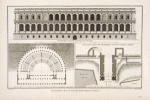 Elevation et plans de monumens a Pola.