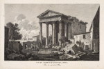 Vue du Temple d'Auguste , a Pola.