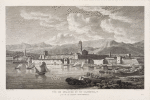 Vue de Spalatro et du Lazareth.