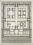 Plan general du Palais de Diocletien a Spalatro.