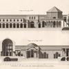 Coupes du palais de Diocletien a Spalatro.