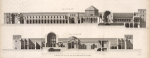 Coupes du palais de Diocletien a Spalatro.