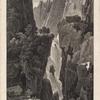 Vue de la grande cascade de la Cettina.