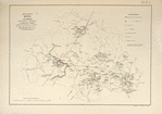 Arkheologicheskaia karta Rostovskago, Pereslavskago, Iur'evskago i Suzdal'skago uiezdov s oboznacheniem miestnostei v kotorykh provodilis' arkheologicheskiia razyskaniia v 1851, 1852, 1853 i 1854 godakh. Sostavlena Gr. Uvarovym.