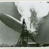 [The Hindenburg dirigible disaster]