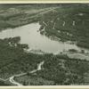 Air view of Packanack Lake, Mountain View, Passiac County, N.J.