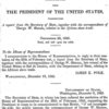 African slave trade. Message from the President of the United States, transmitting a report from the Secretary of State, together with the correspondence of George W. Slacum, relative to the African slave trade