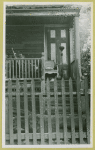 The front entrance of Timmy's and Julia's house on exclusive Bellevue Ave.