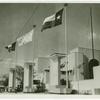 Flags wave at Texas Centennial