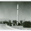 Photo of the Corroral Missile in front of the Center Exchange