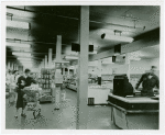 Photo showing inside of commissary