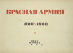 Krasnaia Armiia, 1918-1933 